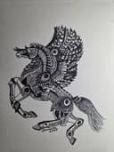 Mechanical Flying Horse