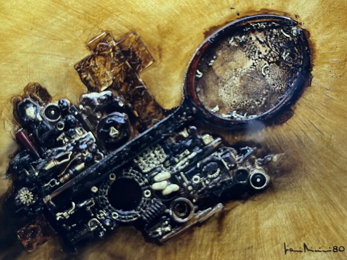 Burned Tennis Rackets