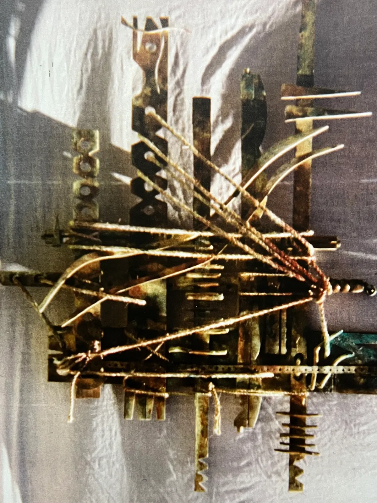 Self-supporting artwork